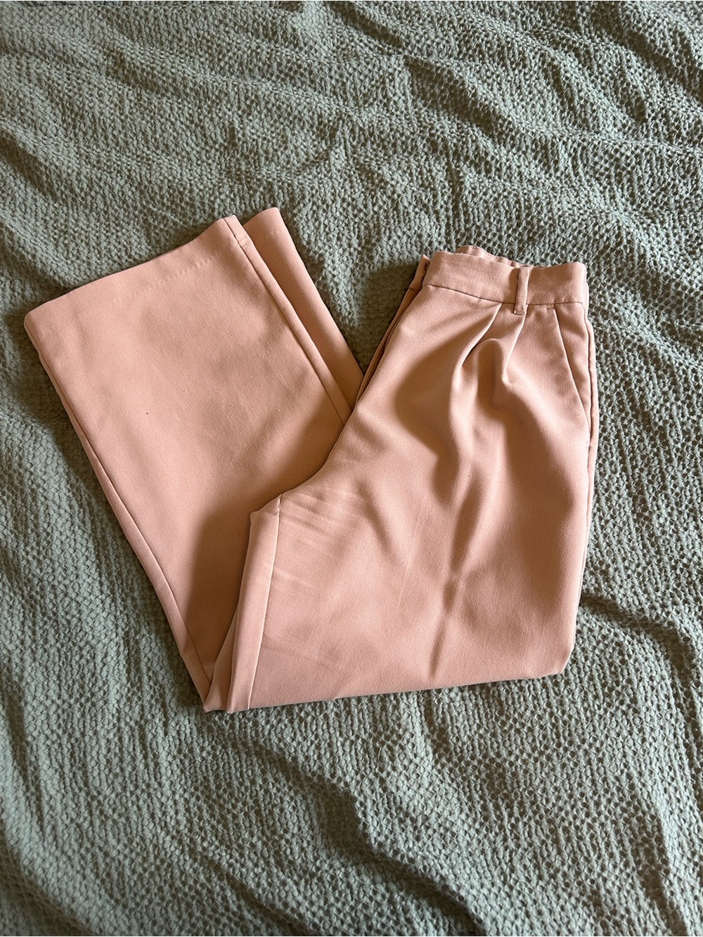 High-Waist Taupe Sloane Pant